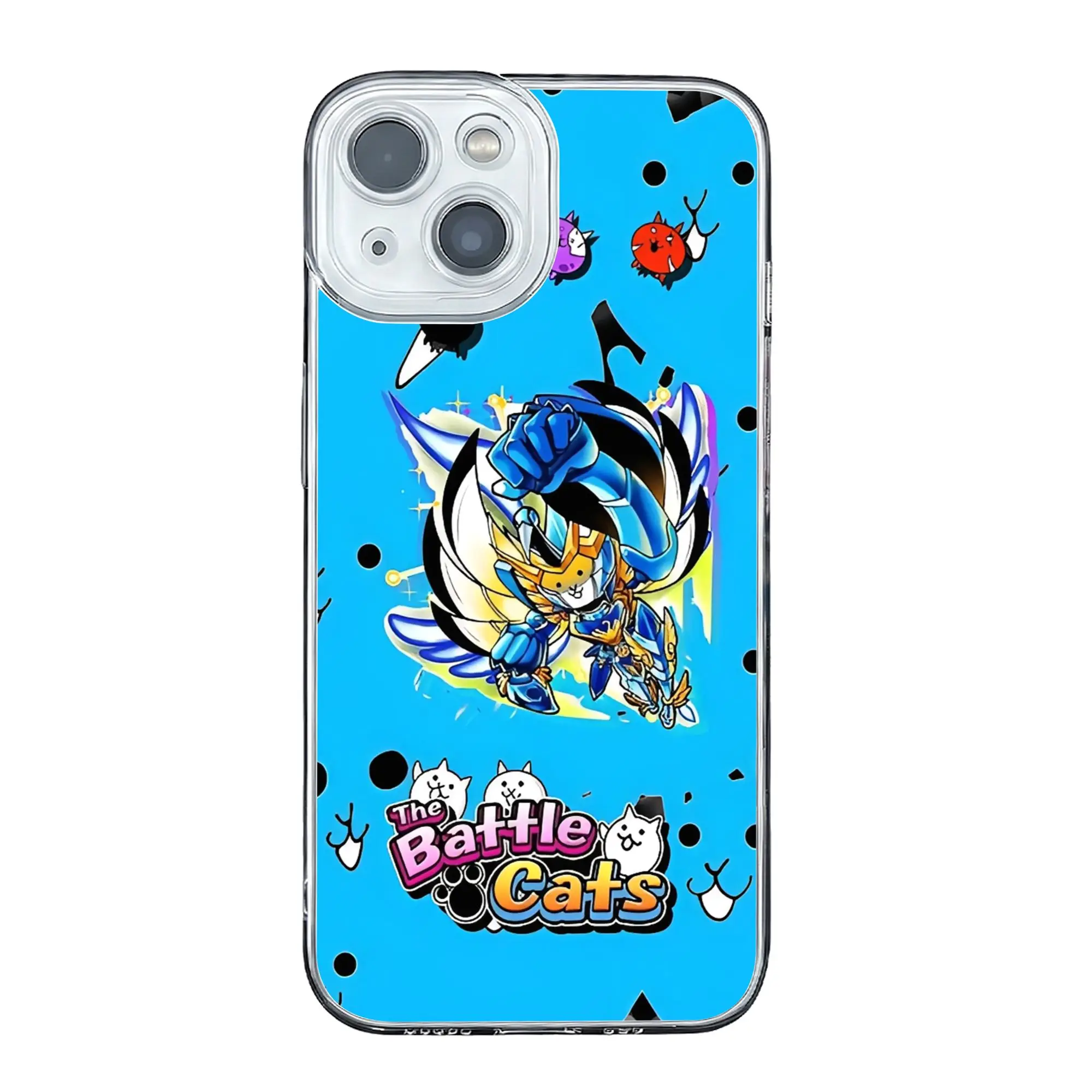 Funda Protectora Anticolisión Battle Cats Cosmo para iPhone 17 16 15 14 13 12 11 Pro Max