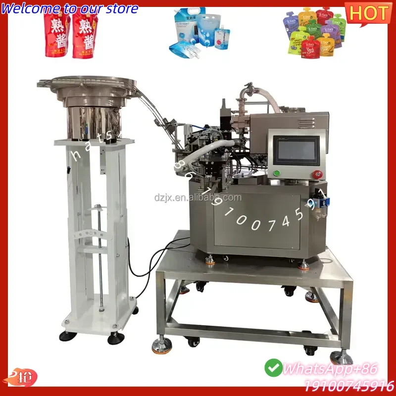 2026Hot DZJX Automatic Spout Pouch Filler Stand-up Self-supporting Pouch Filling Machine