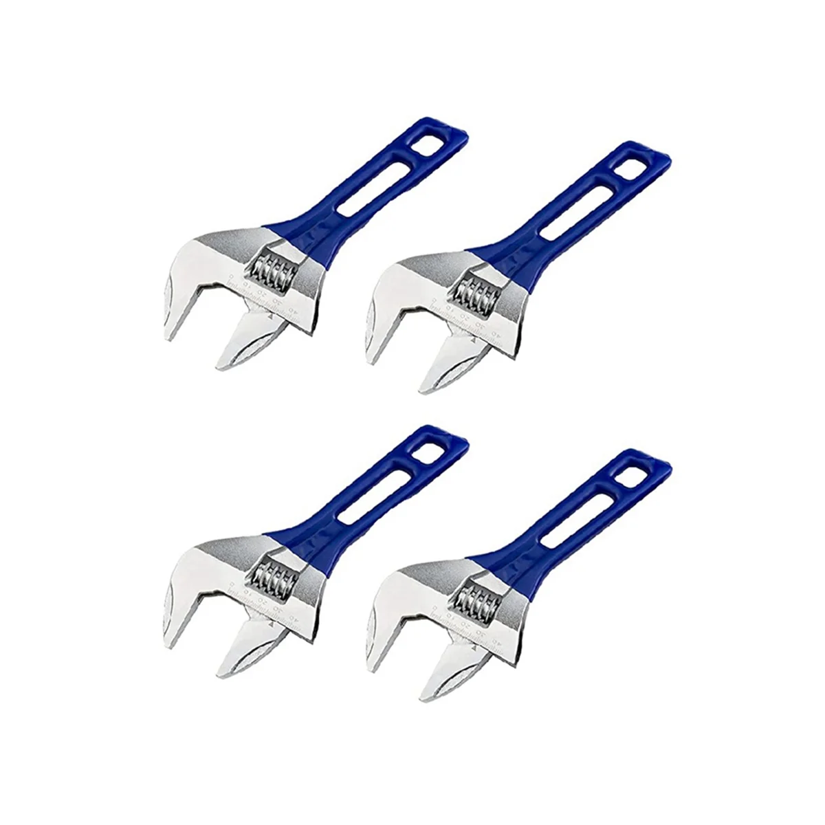 

8In(210mm) Short Handle Adjustable Wrench with About 1.7In Wide Jaw Opening for Plumbing Auto Repair Home Maintenance