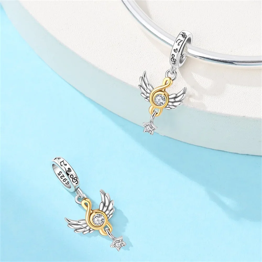 

New 925 Silver Charms Blue Windmill Airplane Suitcase Diary Dream Catcher Beads Pendant Fit Original Bracelet Diy Women Jewelry