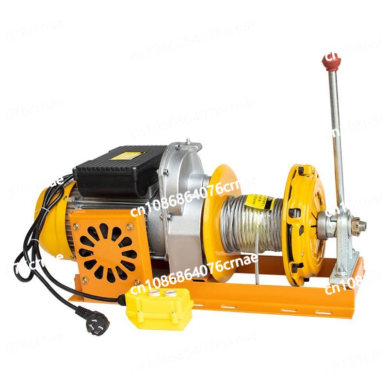 

Multifunctional 220v Household Winch 1 Ton 2T Electric Hoist 380v Construction Decoration Small Crane