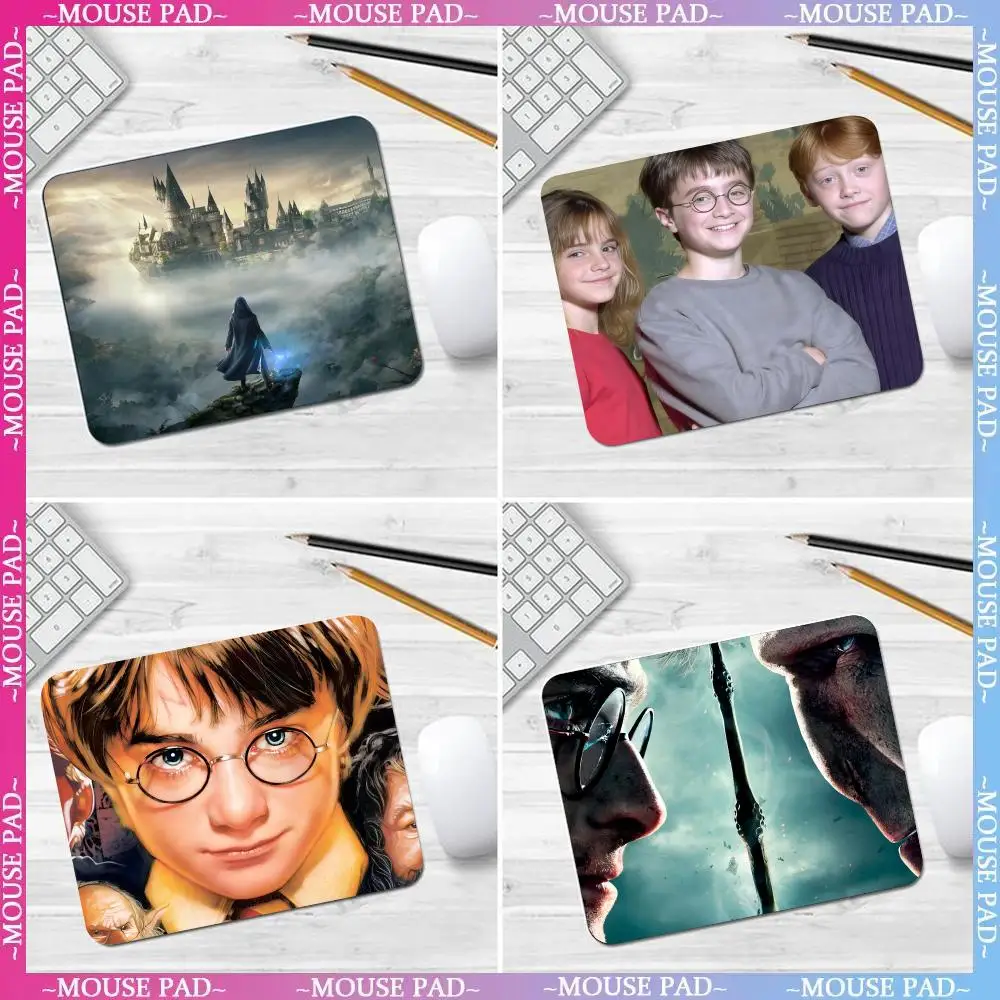 

H-Harry P-Potter Mouse Pad Non-Slip Game esktop Leather Mause Pad Waterproof Anti-Scratch Easy To Clean Mat For Give gifts to d