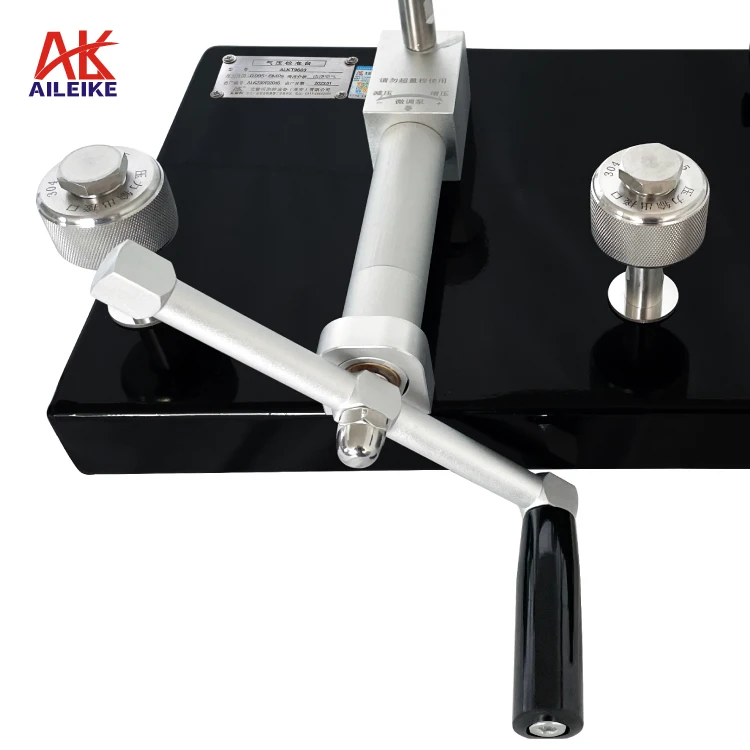 AILEIKE ALKT9603 Manual Vacuum Negative Pressure Test Gauge Calibrator Air Pressure Calibration Instrument Pressure Measurements