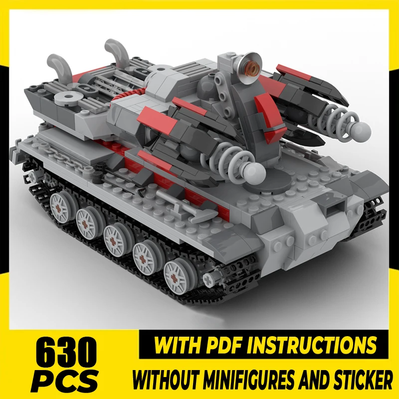 Military Series Model Moc Building Blocks Armed Vehicles Model Technology Brick DIY Assembly Construction Toy Holiday Gifts