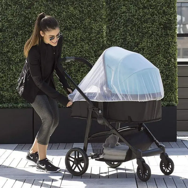 

Stroller Gnat Net Cover Breathable Stroller Net Cover Baby Stroller Net Multipurpose Stroller Gnat Netting Baby Stroller Netting