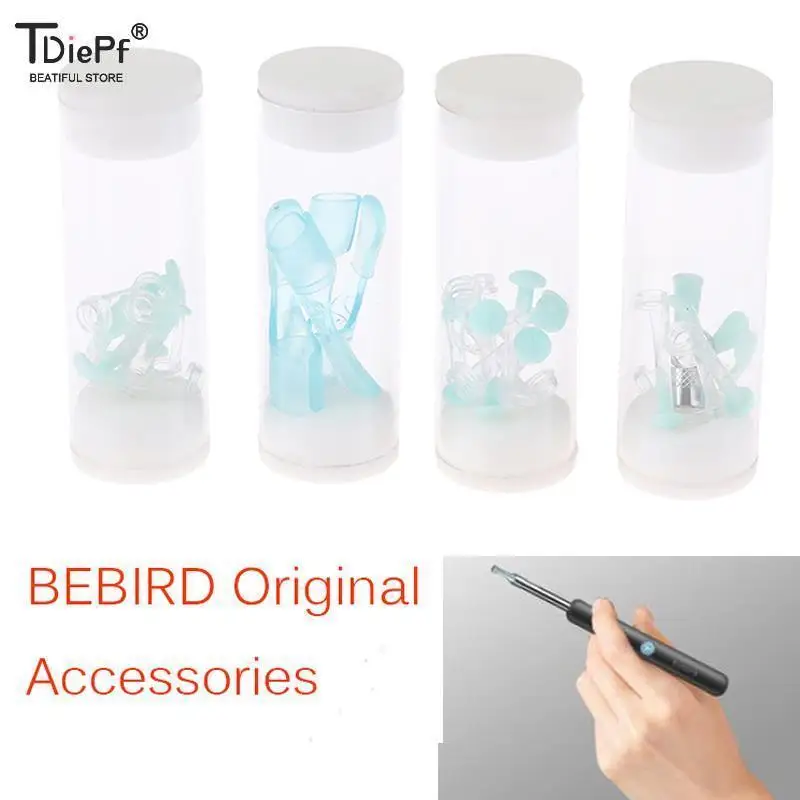 1Set Ear Cleaner Replace Tip Original Ear Sticks Earpick Ear Cleaner Replace Tip Set Accessory For Bebird  Для Ушм Accessory