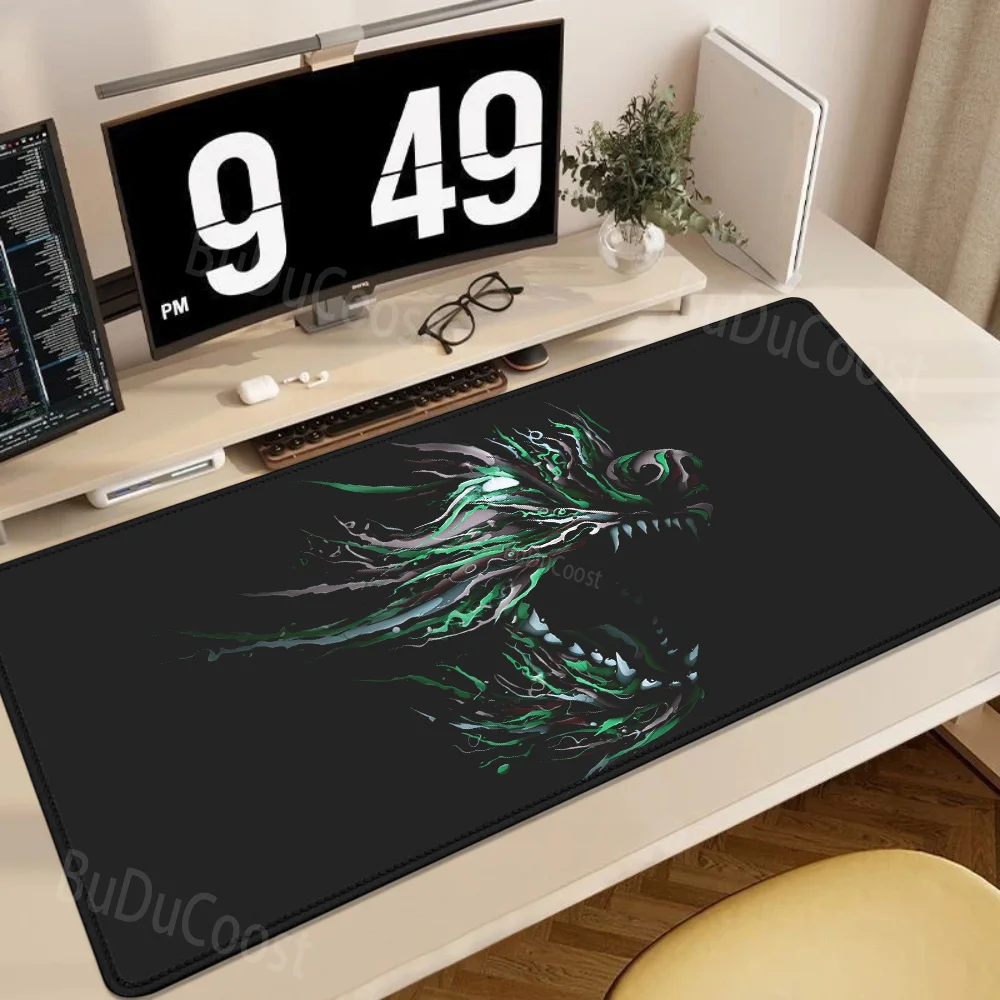 

Ghost Mausepad Desk Mat Gaming Mat Pad on The Table Office Gamer Accessories Keyboard XXL Mouse Pad Gamer Rug Silhouette