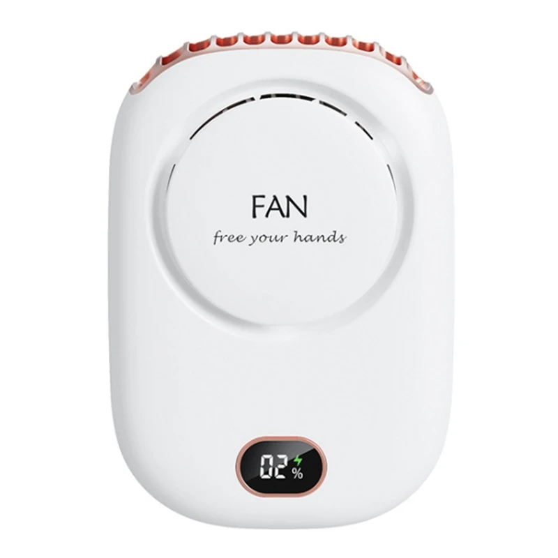 Fan Mini USB Cooler Rechargeable Ventilador Travel Handheld Portable Silent Small Electric Cooling Fans White