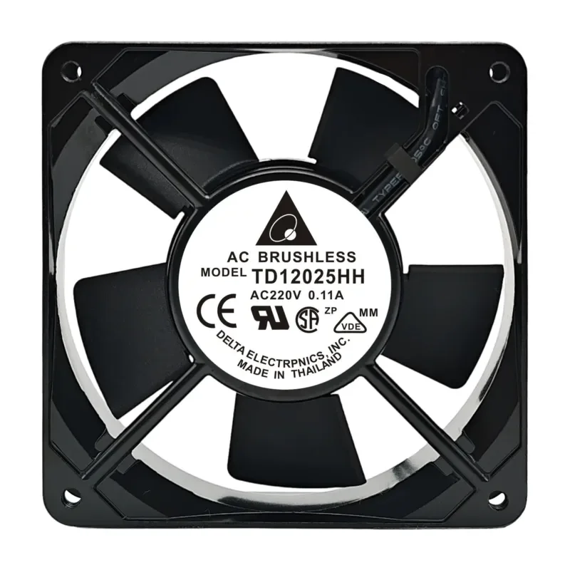 Delta AC AC220V exhaust fan cabinet distribution box industrial axial flow fan ball oil cooling fan