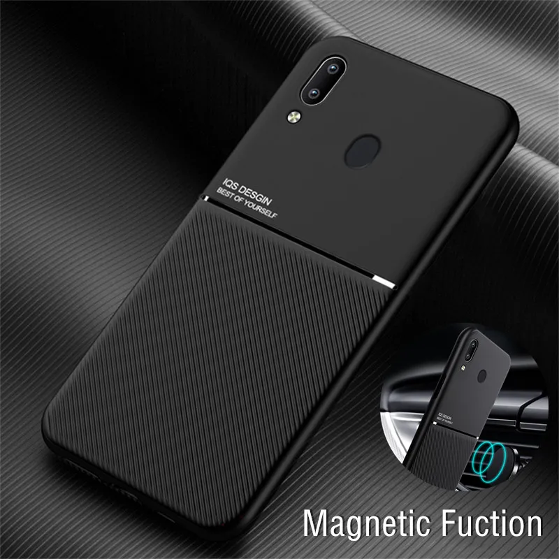 For Samsung Galaxy A10 A20 A30 A50 A70 Leather Texture Magnetic Case For A10S A30S A50S A01 A11 A21 A21S A31 A51 A71 A7 A9 2018