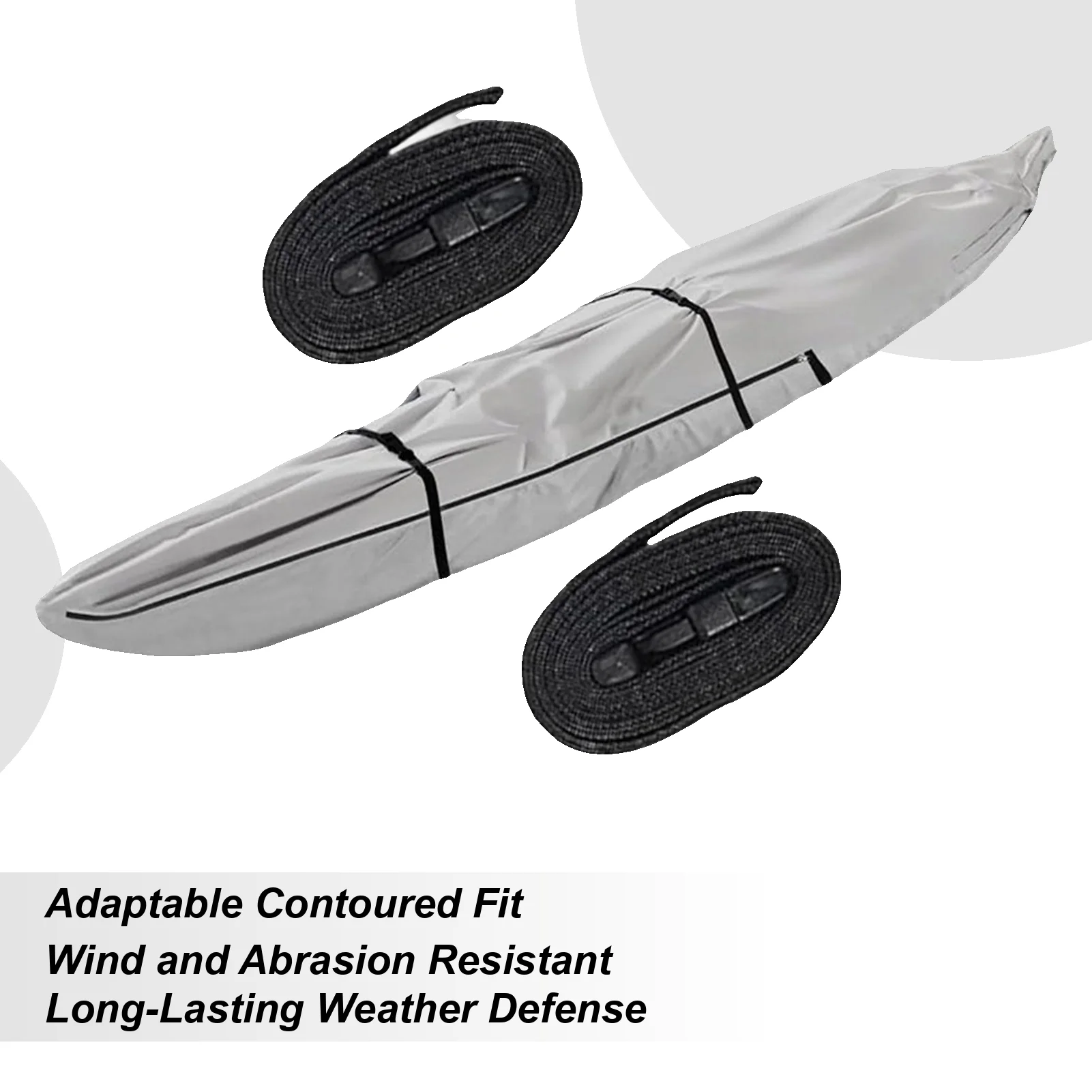 

Kayak Cover Heavy-Duty Waterproof Protective Kayaking Outdoor Protection Storage Bag For Outside Travel Daily Transport Paddle