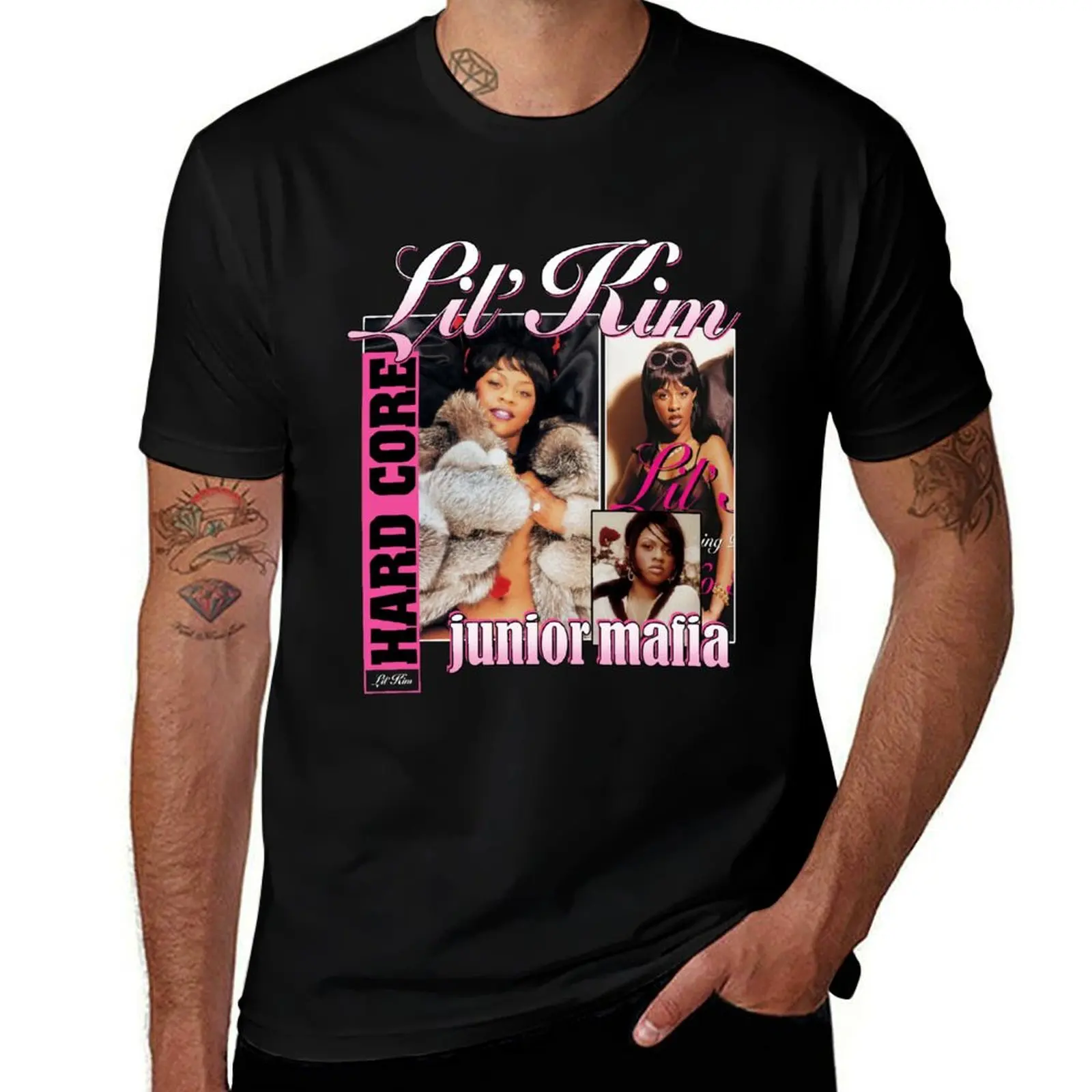 

Lil Kim tee, Hard Core Junior Mafia tee, Vintage Graphic tee T-Shirt man tshirt t shirt man luxury