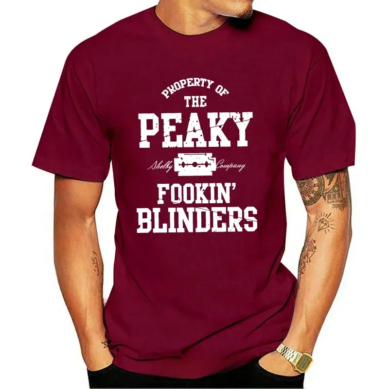 heavyweight Informal New The Peaky Blinder T-Shirt Mens Funny Fookin Shelby Bros Unisex Tee Top Mafia Sportswear Tee Shirt