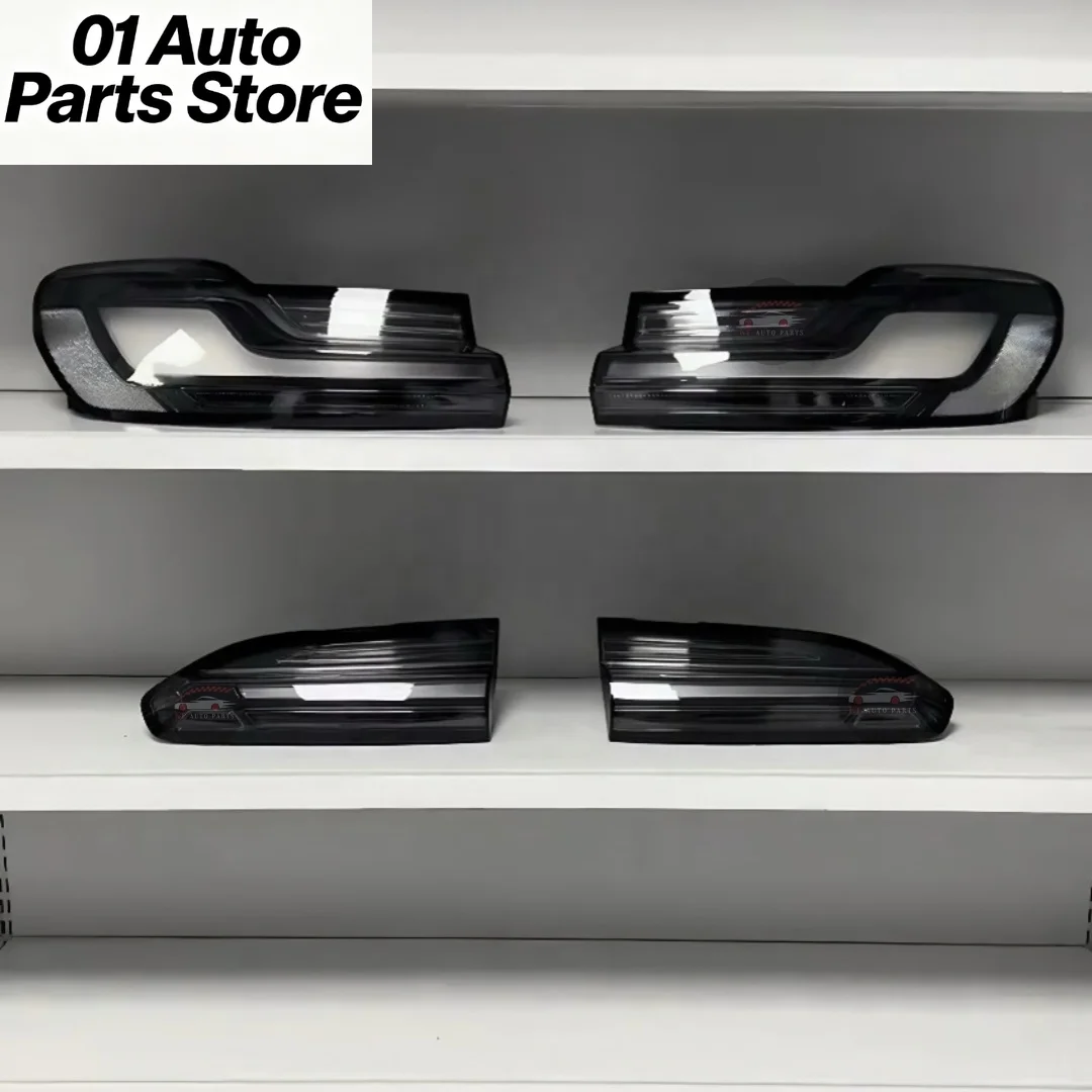 A Set Clear Transparent Taillights For 2019-2024 BMW X4 Venom LED Taillights G02 Handmade Modify Taillights