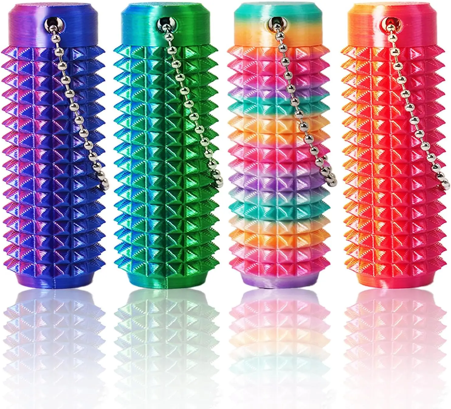 

Набор из 4 мини-игрушек-антистресс, сенсорные брелоки для снятия стресса для взрослых и офисных работников