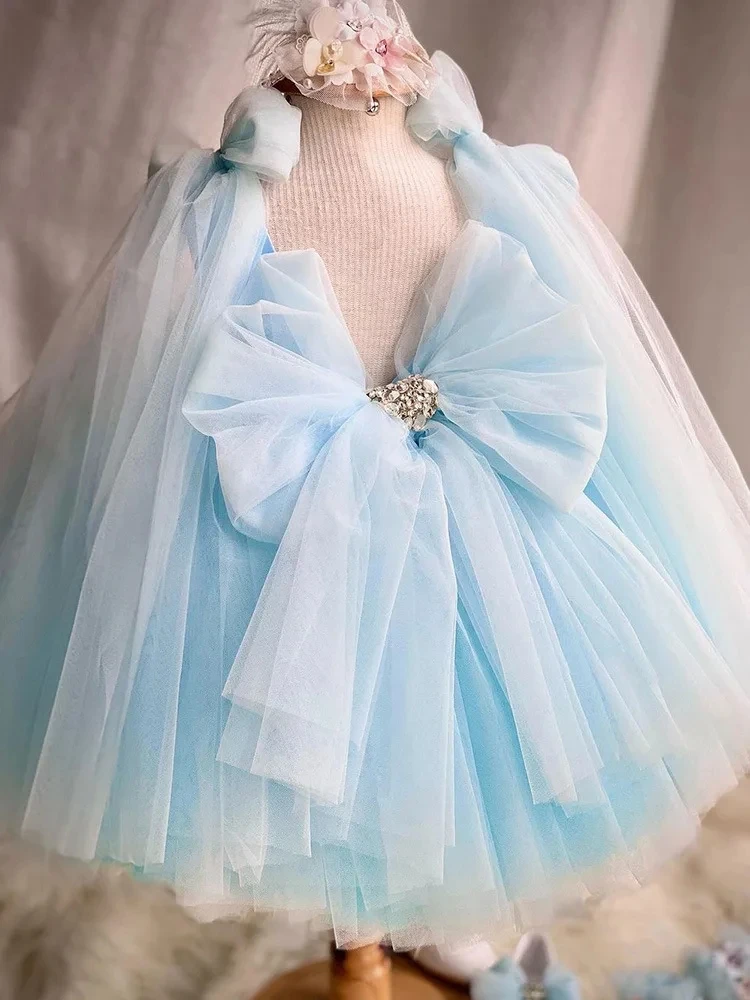 Vestido de fantasía de cumpleaños para bebés, vestido de bautismo para recién nacidos, vestido de fiesta para niñas, Vestidos de flores para niñas, Vestidos de Navidad, 1-12