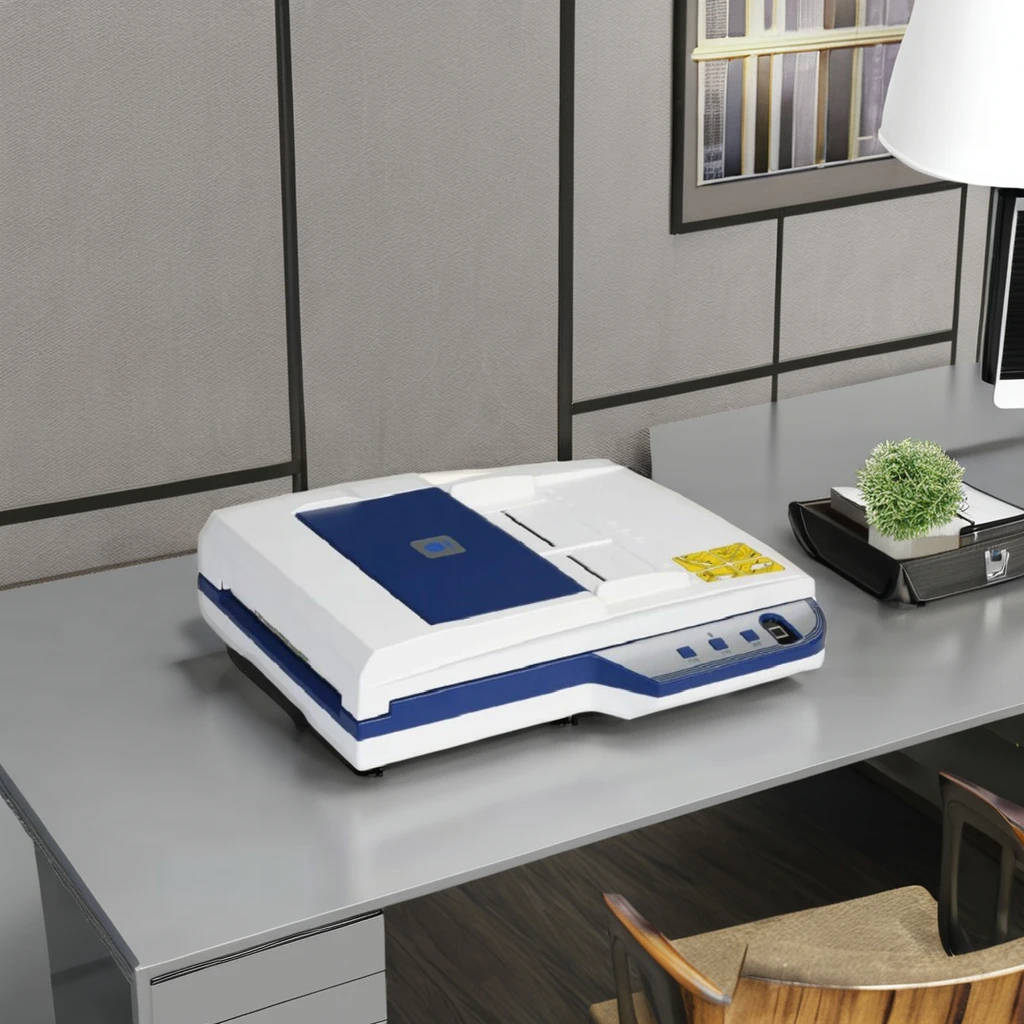Automatic 40 Page Per Minute Flatbed Document Feeder Scanner with CIS Scan Element USB Interface in Stock