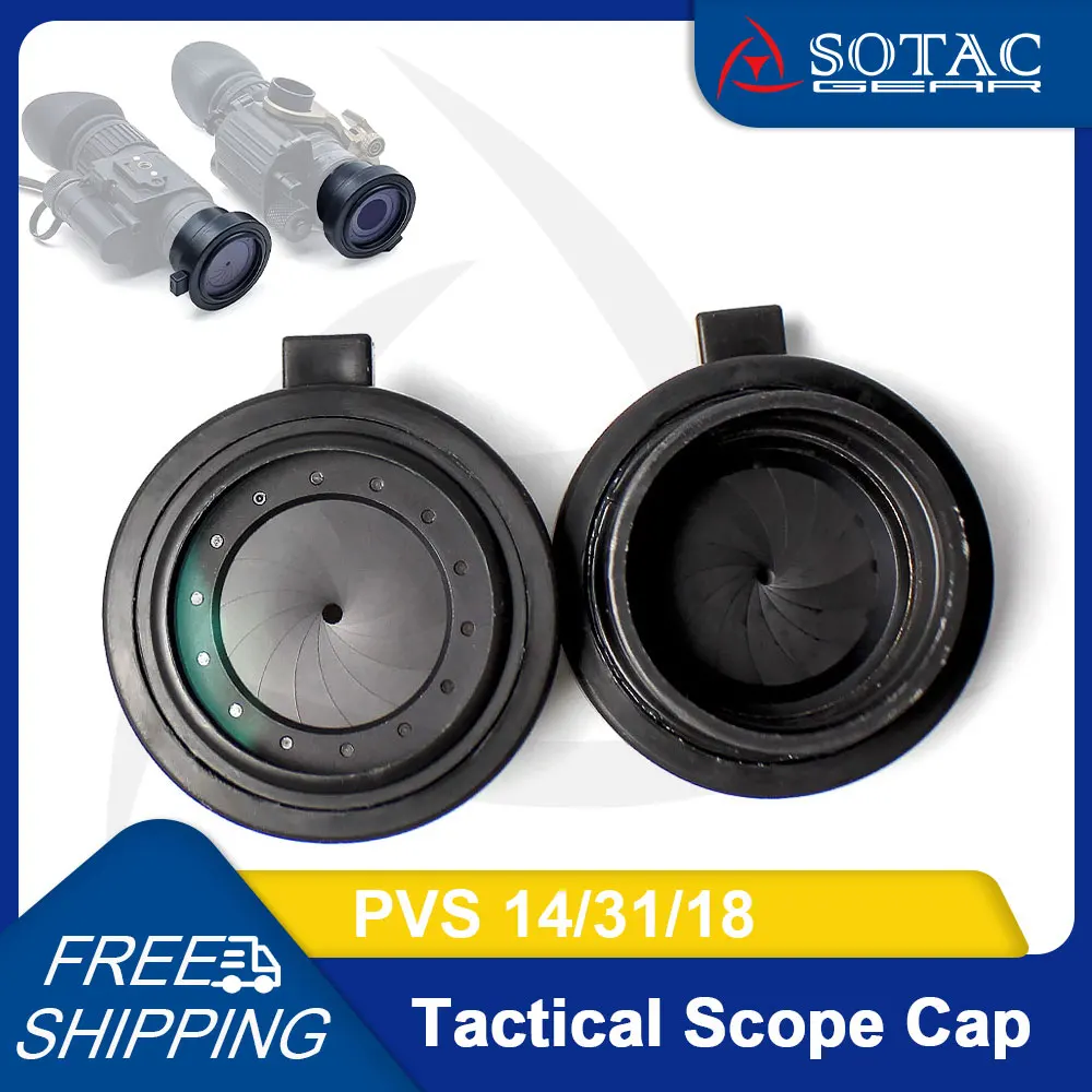 Adjustable Scope Cap For PVS-14 PVS-31 PVS-18 Night Vision Goggles Optics SOTAC ar15 accessories