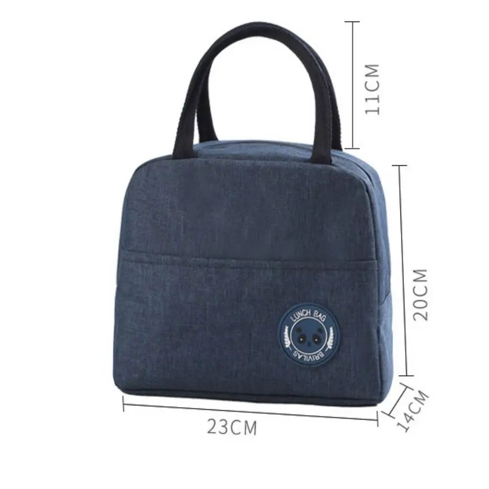 حقيبة الغداء المحمولة علب الاغذية الحرارية معزول قماش حمل الحقيبة أطفال مدرسة المحمولة عشاء الحاويات نزهة تخزين المواد الغذائية