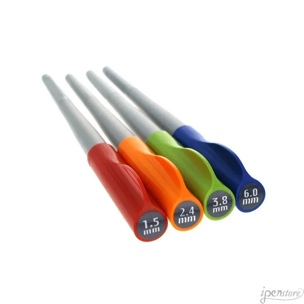 1PCS Pilot Parallel Calligraphy Pen Lettering Brush Pen 1.5mm/2.4mm/3.8mm/6mm Bundle Ink Cartridge Gothic Font Multi Tool Pen