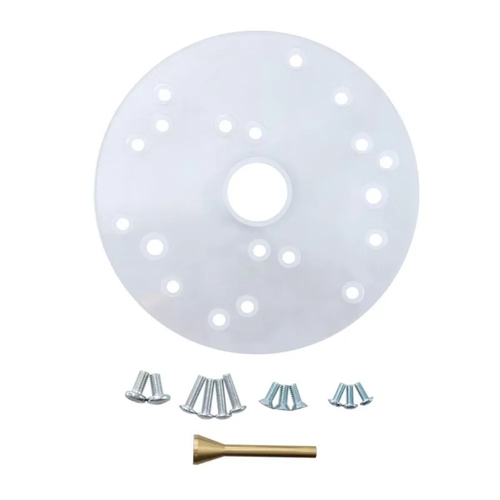 Bakelite Milling Universal Base Acrylic Universal Router Base Plate Woodworking Auxiliary Tools