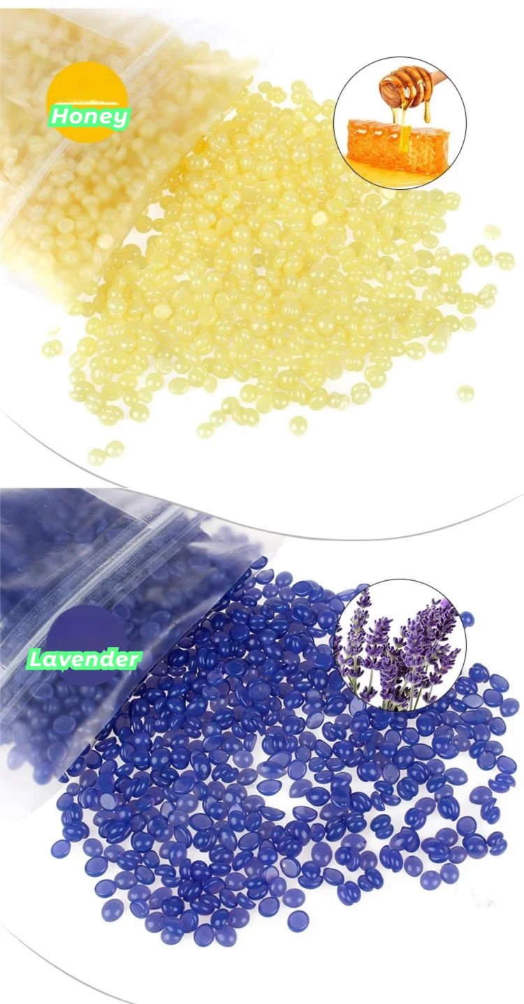Hard Wax Beans for Hair Removal Suitable for Wax Heaters Full-Body Hair Removal No Paper Needed view 5