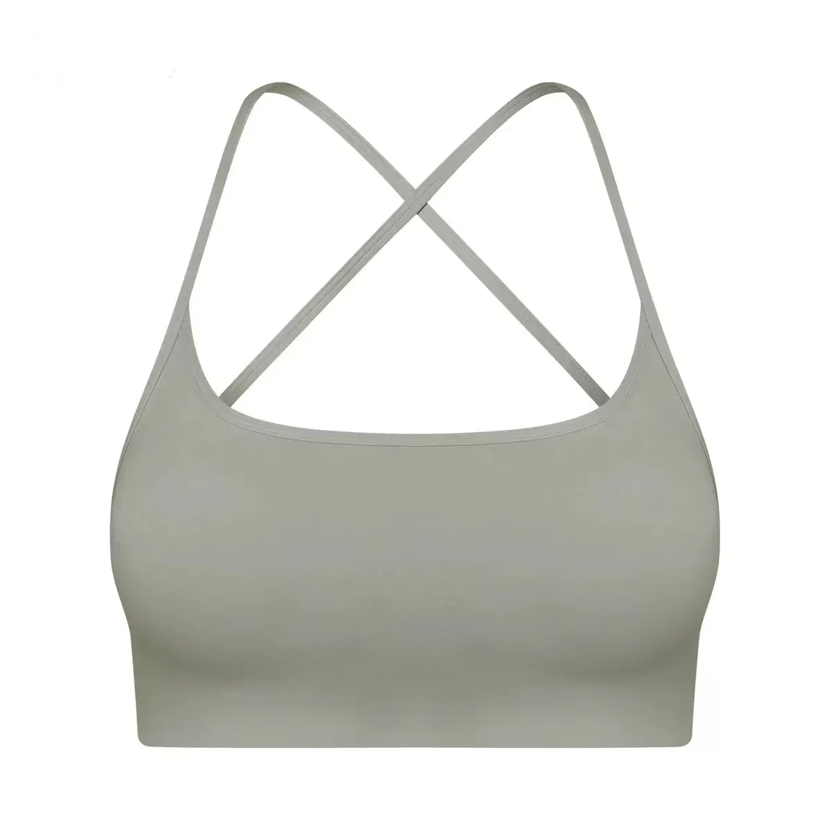 Fitness-Sport-BH mit hohlem Rücken, sexy, mit dünnen Trägern, für Yoga, Pilates und Training, Sportunterwäsche, Sportbekleidung – Detail 10