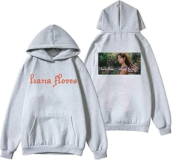 Liana Flores Tour of The Soul Print Hoodie, trui met lange mouwen voor fans Casual comfortsweatshirts