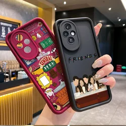 Funny Central Perk Coffee Friends Phone Case for Honor Huawei 200 90 Lite Mate 20 Pro Nova 10 SE P20 P30 P40 8X X9 5G Soft Cover