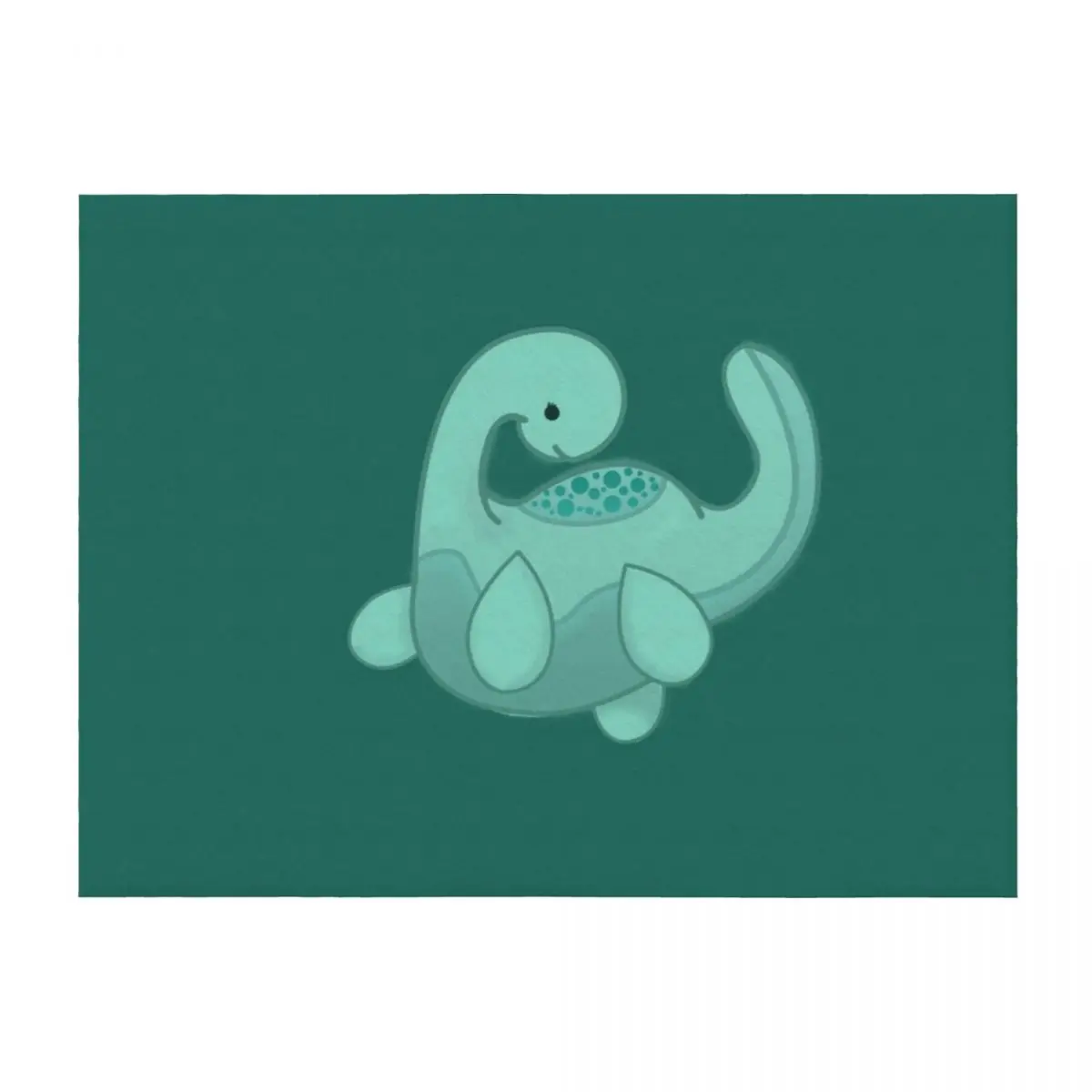 

Loch Ness Monster Throw Blanket Soft Plush Plaid Giant Sofa Custom Nap Blankets