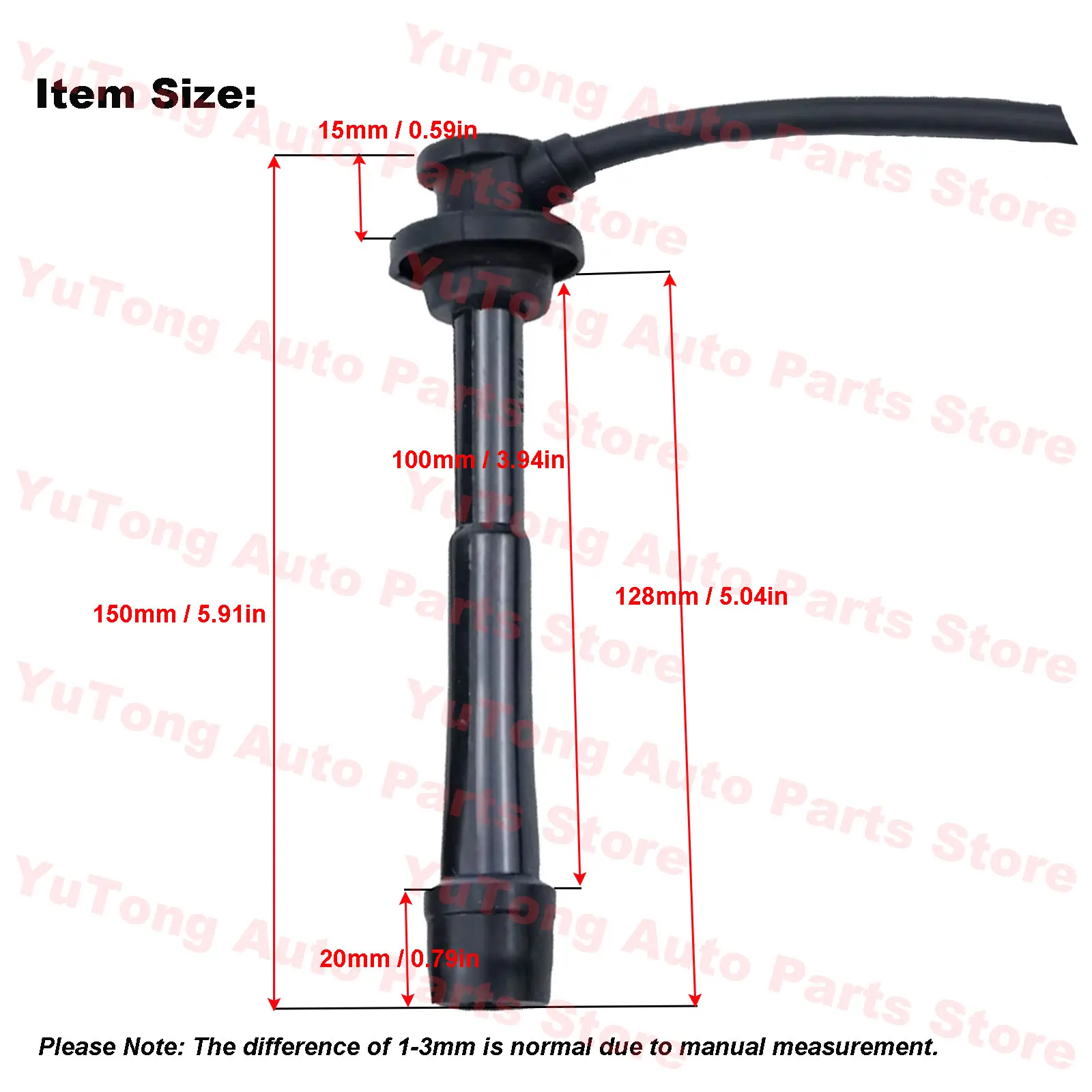 2pcs Spark Plug Wire For SUZUKI JIMNY 1.3L 2006-2018 1.6L SWIFT ZC31S 2005-2012 SX4 S-CROSS LIANA M16A M13A Ignition Cable Kit view 6