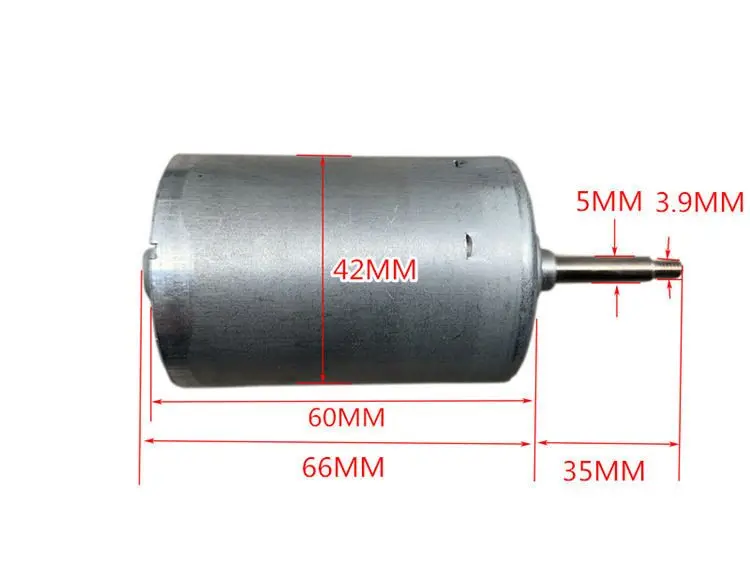 220V Double Bearing Mute Inner Rotor Dc Motor Drive Motor 775 High High Voltage Generator Chargeable