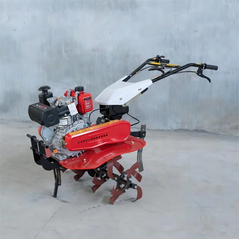 173F 178F 188F 192F 4WD Diesel Mini Power Tiller Mini Cultivator  Compact Cultivator 251cc 270cc