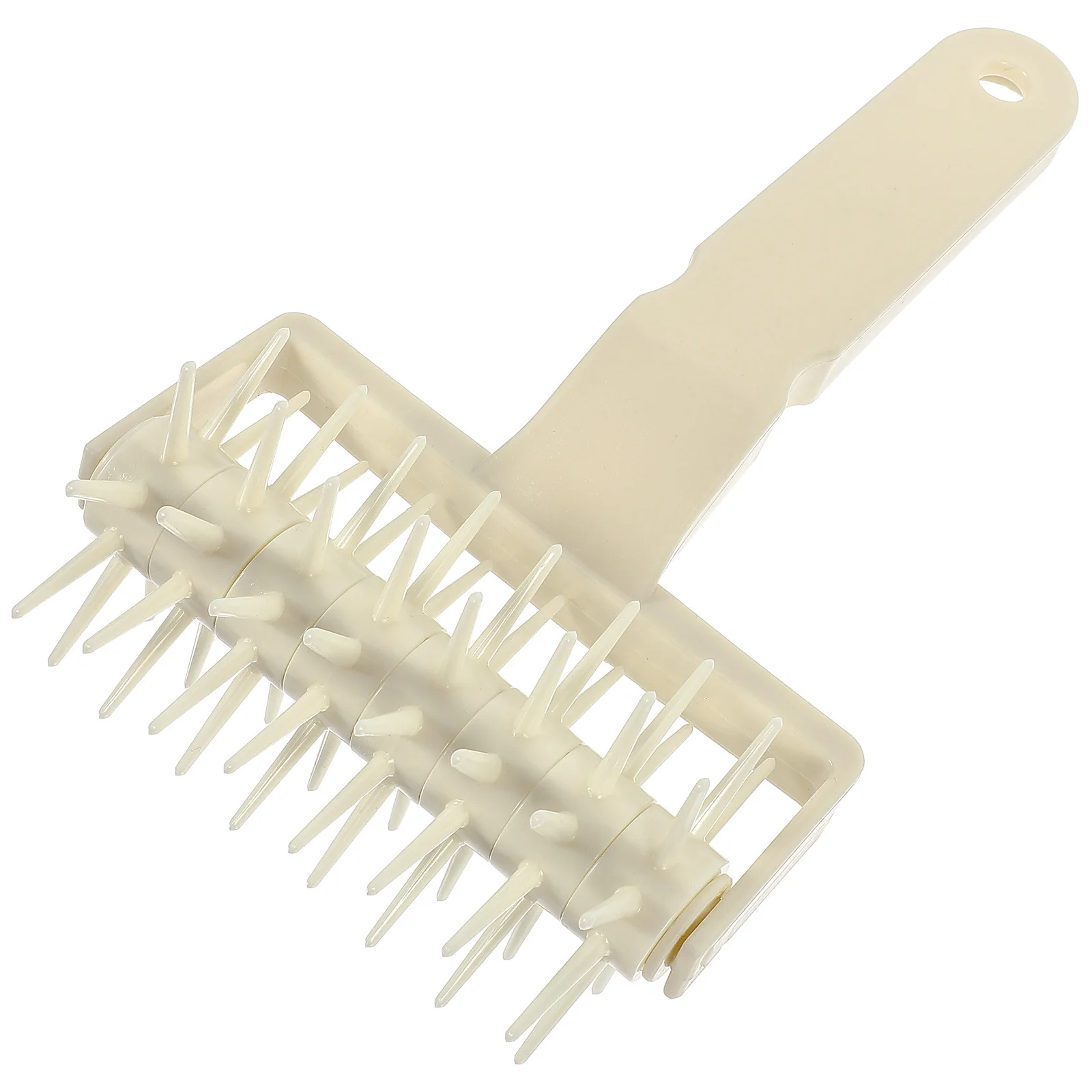 البيتزا دوكر الغذاء الصف أداة فرد العجين الخبز ثقب الناخس مقاومة للحرارة ثقب الأسطوانة دبوس للبيتزا محلية الصنع كوكي #6