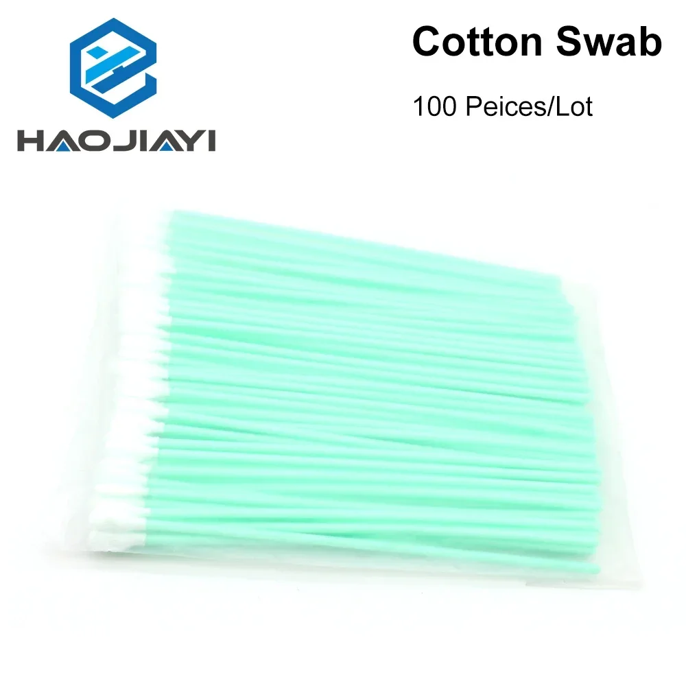 

HAOJIAYI 100pcs/Lot Size 100mm 160mm 121mm Nonwoven Cotton Swab Dust-proof For Clean Focus Lens And Protective Windows