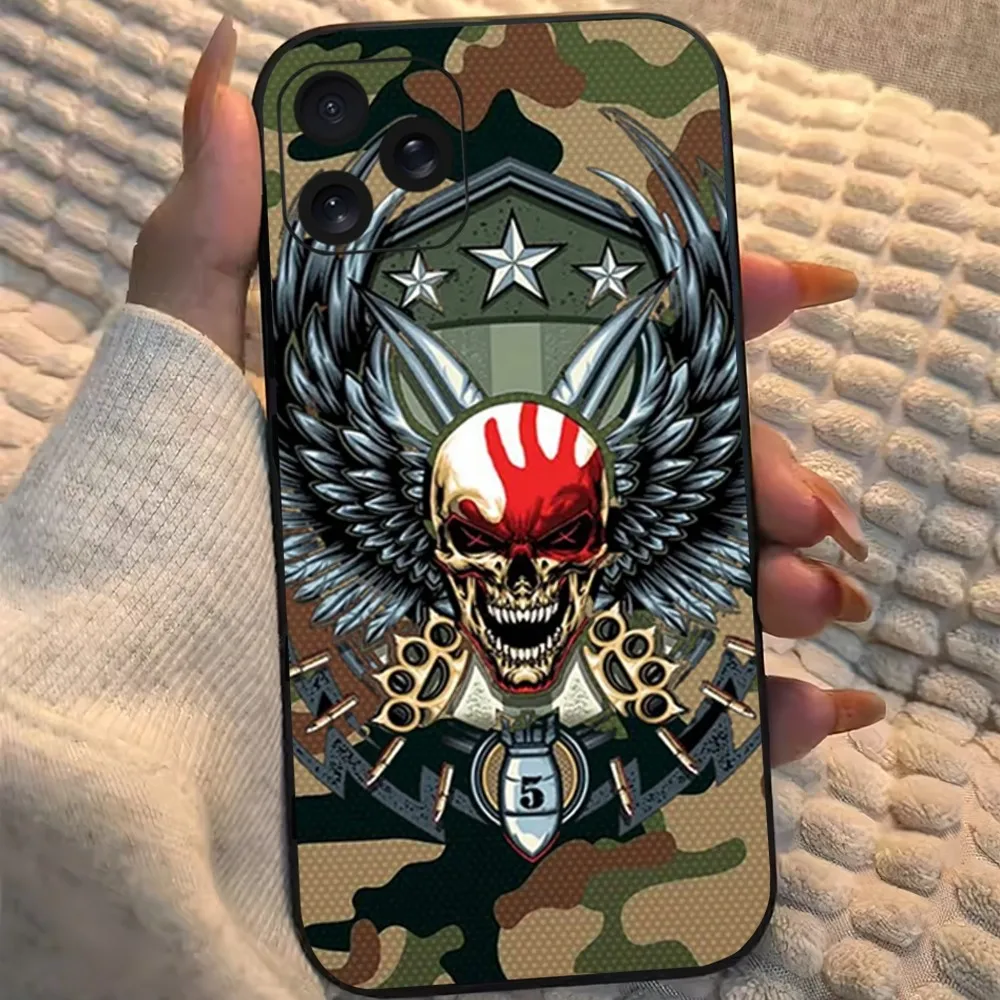 Band F-Five Finger Death Punch AfterLife Phone Case For iPhone 8 11 12 13 14 15 Mini X XR XS PRO MAX Plus Shell