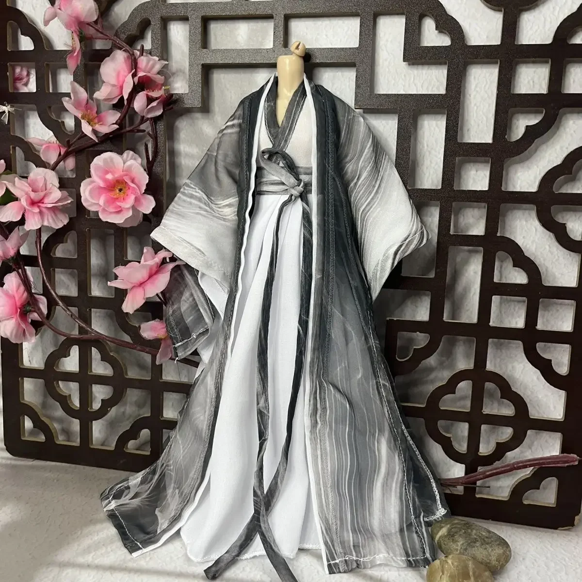 1/6 Doll's Clothes Ancient Chinese Style Clothing Fit To 30cm Male Bjd Doll Dress Up Toys Play House Doll Accessories, No Doll