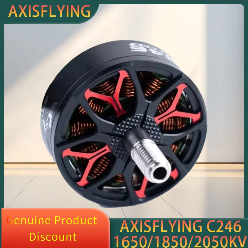 

AxisFlying C246 2406 Brushless Motor 1650KV 1850KV 2050KV 6S for FPV Sbang Freestyle Cinematic Shooting Drone