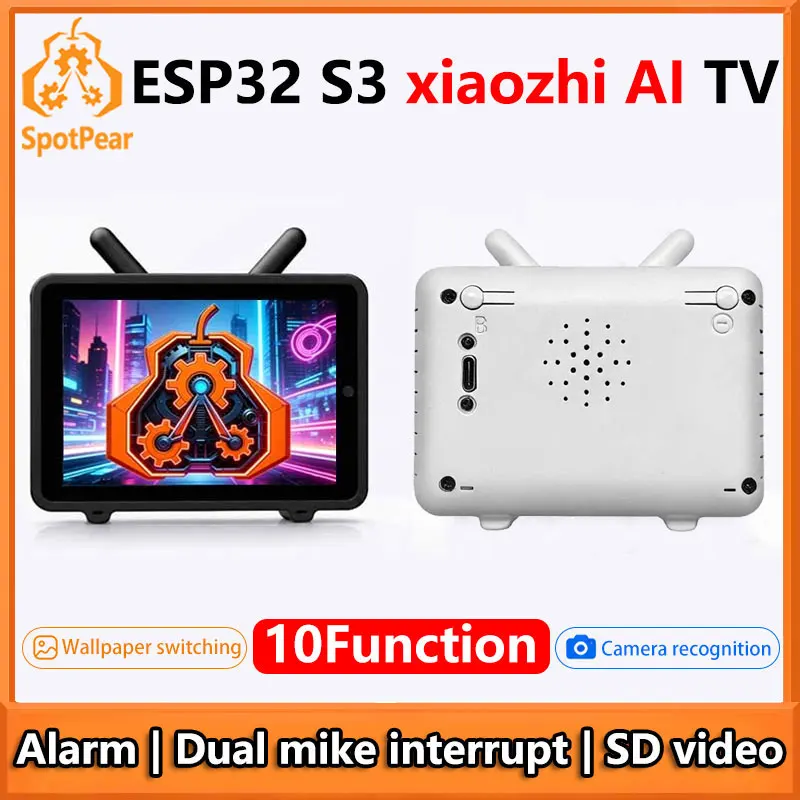 ESP32-S3 For Xiaozhi MAX AI Camera 3.5inch LCD Dual MIC Development Board 3.5 inch MINI TV  BOX Display Voice Interruption Objec