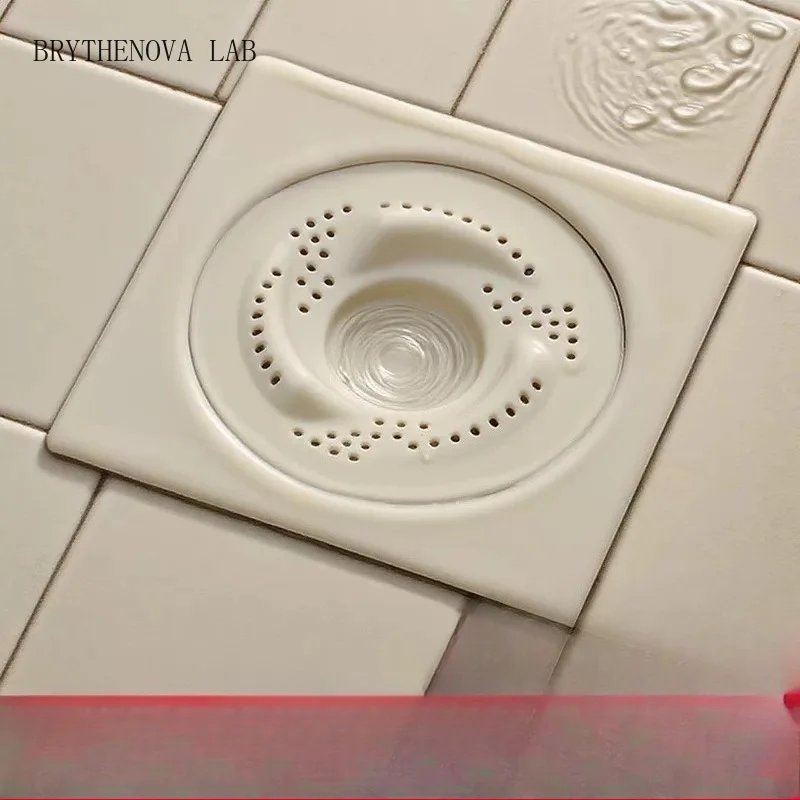 Vortex Floor Drain Bathroom Hair Collector Toilet Kitchen Sewer Rotary Insect Anti-blocking Filter
