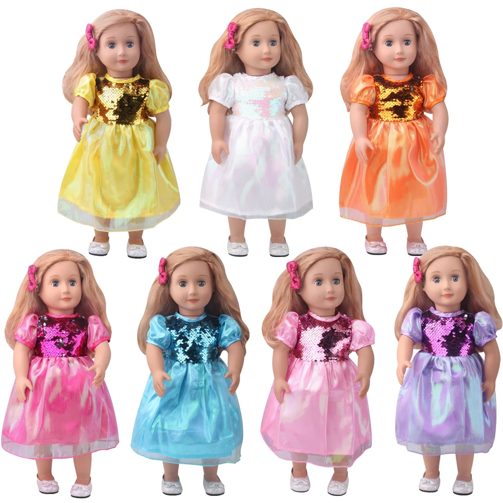 Luxury Lifestyle Dress - Boneka 18 Inci Gaun Putri Lengan