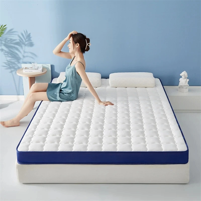 3E Coconut Palm Natural Latex Mattress Breathable Antibacterial Folding Mattresses Glue-free Household Bed Soft Cushion for Crib