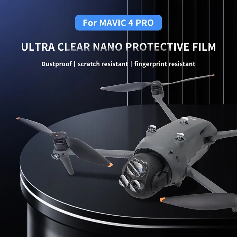 

Nano Lens Film For DJI Mavic 4 Pro Anti-scratch Ultra Clear Body Sensor Radar Nano Film For DJI Mavic 4 Pro Drones Accessories