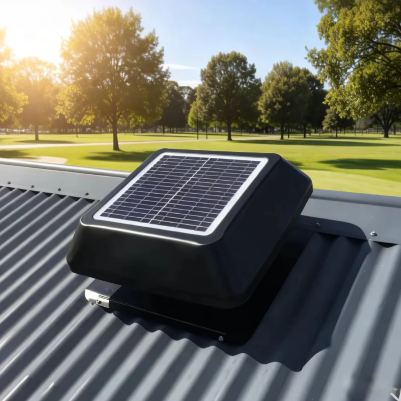 

Brushless DC motor solar roof turbine ventilation solar hybrid dc ball bearing roof ventilation axial exhaust fan