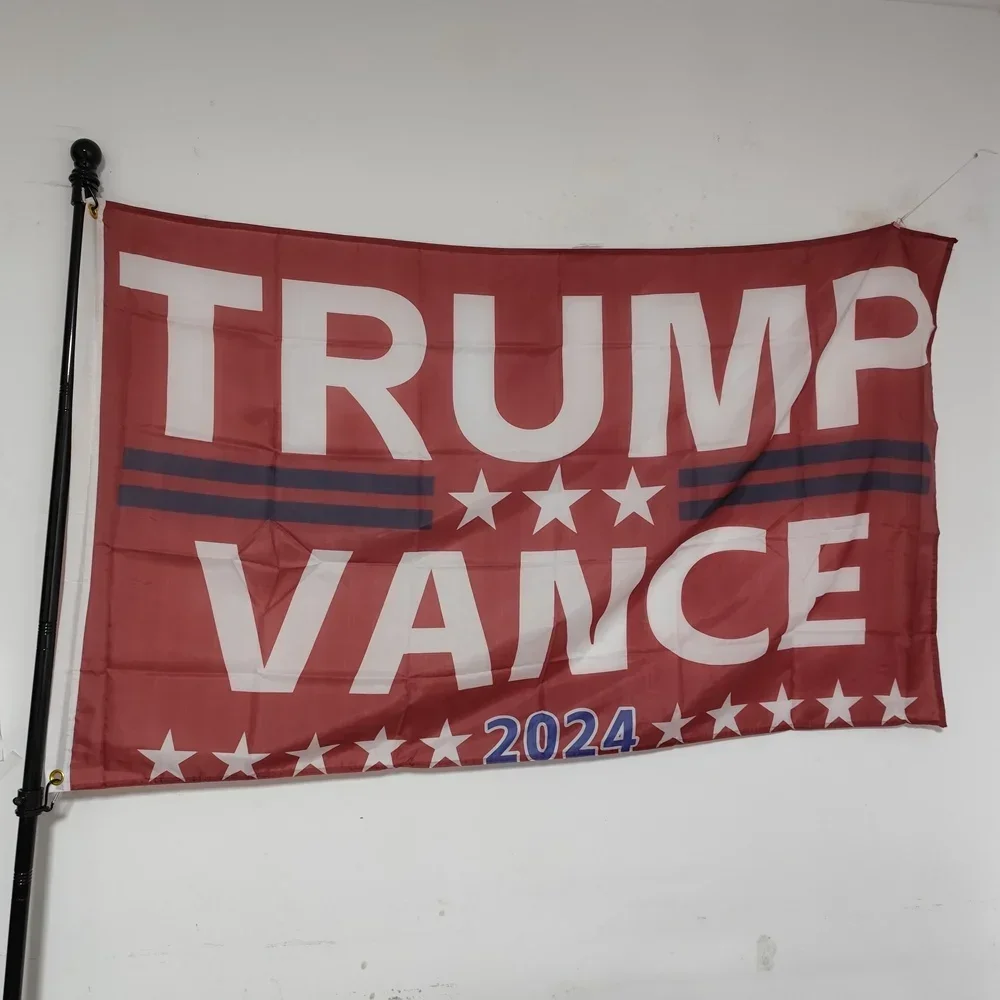 

Trump 2024 Flag Banner - Make America Great Again & Take America Back, Patriotic Yard Sign Home Outdoor Political Campaign Decor