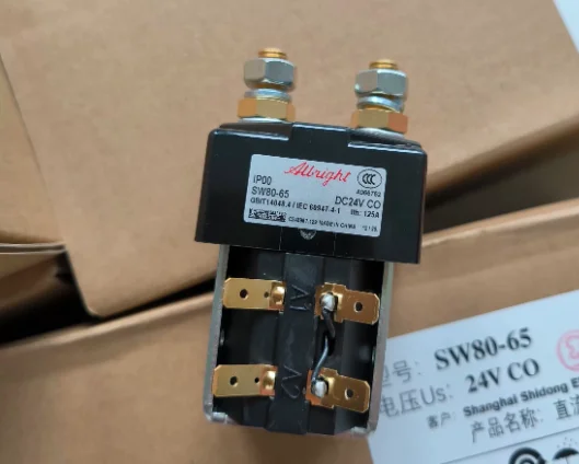 original 24v 100A Albright sw80-65 model DC contactor for golf cart / pallet truck/stacker
