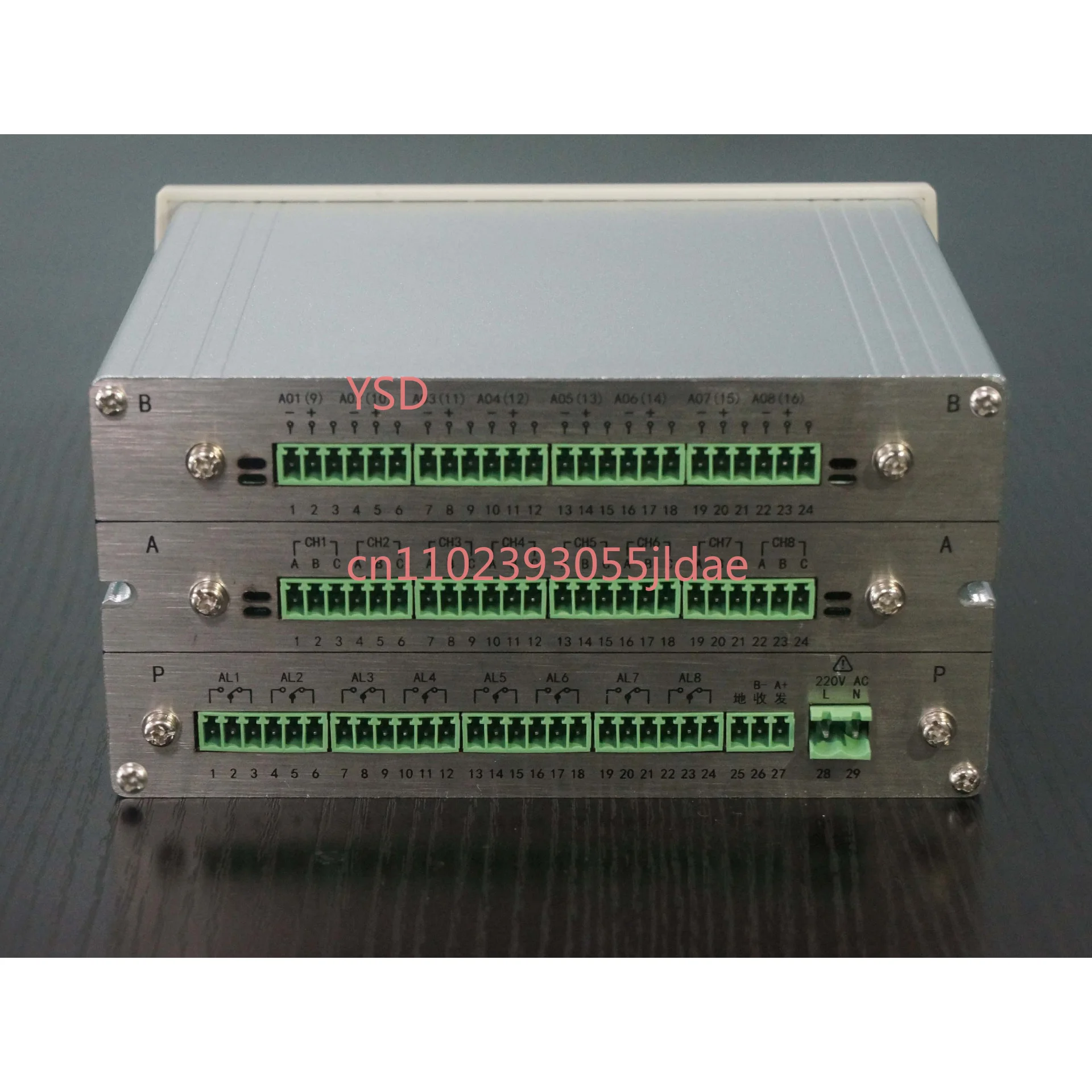 Factory Supply High Quality LCD Display 8 Channel Paperless Recorder Data Logger