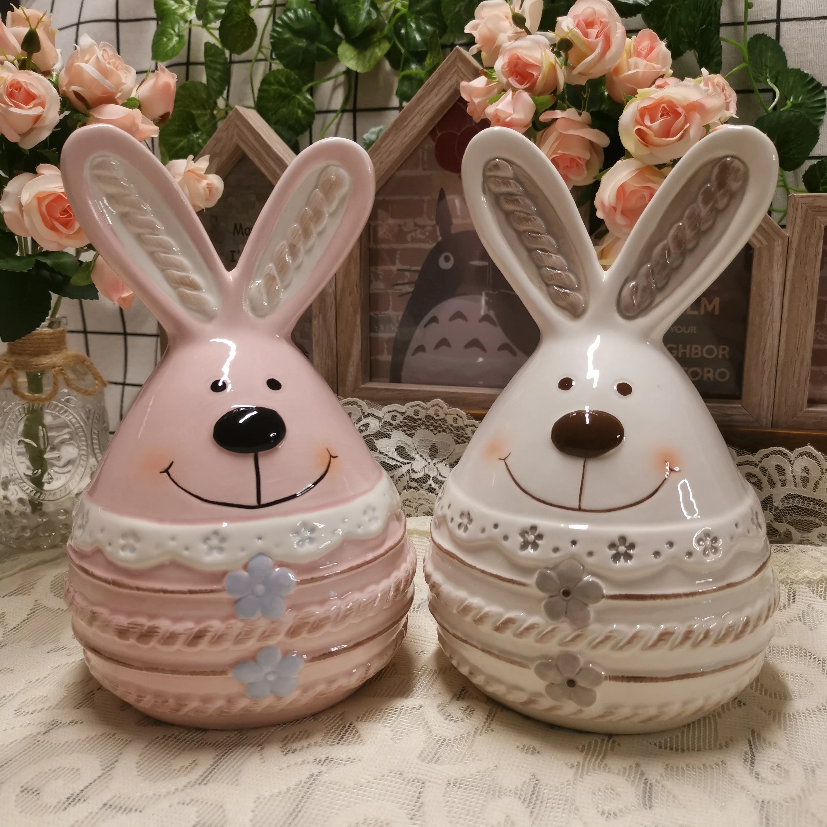 Ceramic Piggy Bank Animal Zodiac Piggy Bank Children's Money Management Birthday Gift Home Decoration Piggy Bank Save Money