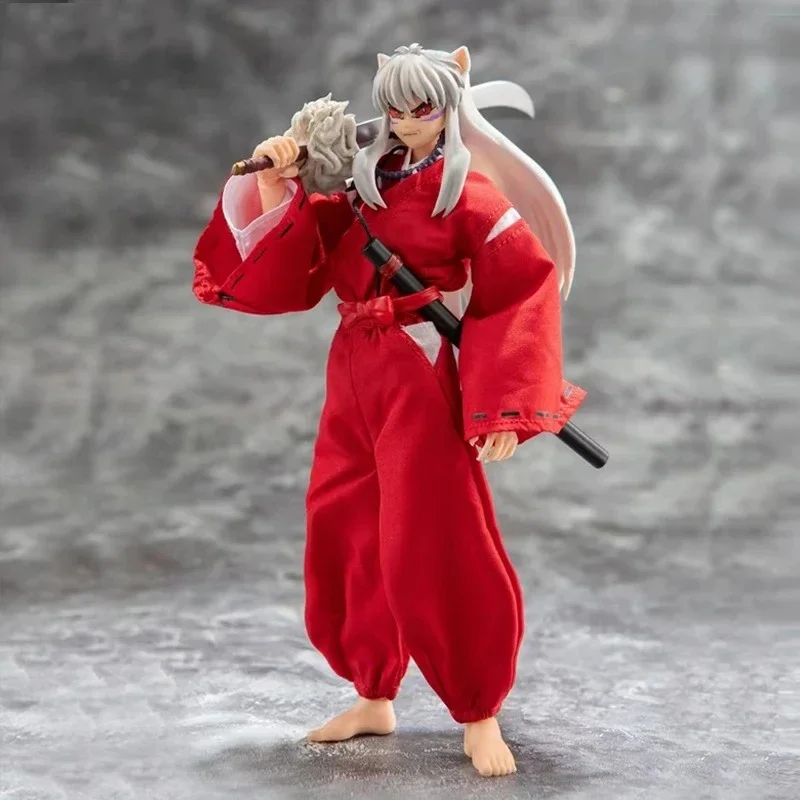 DS Model GT Inuyasha DSM Half Demon 1/12 16cm/6 Inch Sesshoumaru Younger Brother SHF PVC Anime Action Figure Toy Collection Gift