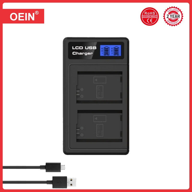 2650mAh LP E6 LPE6 LP-E6 E6N Batterij + LED Dual Charger Voor Canon EOS 5DS R 5D Mark II 5D Mark III 6D 7D 70D 80D Camera